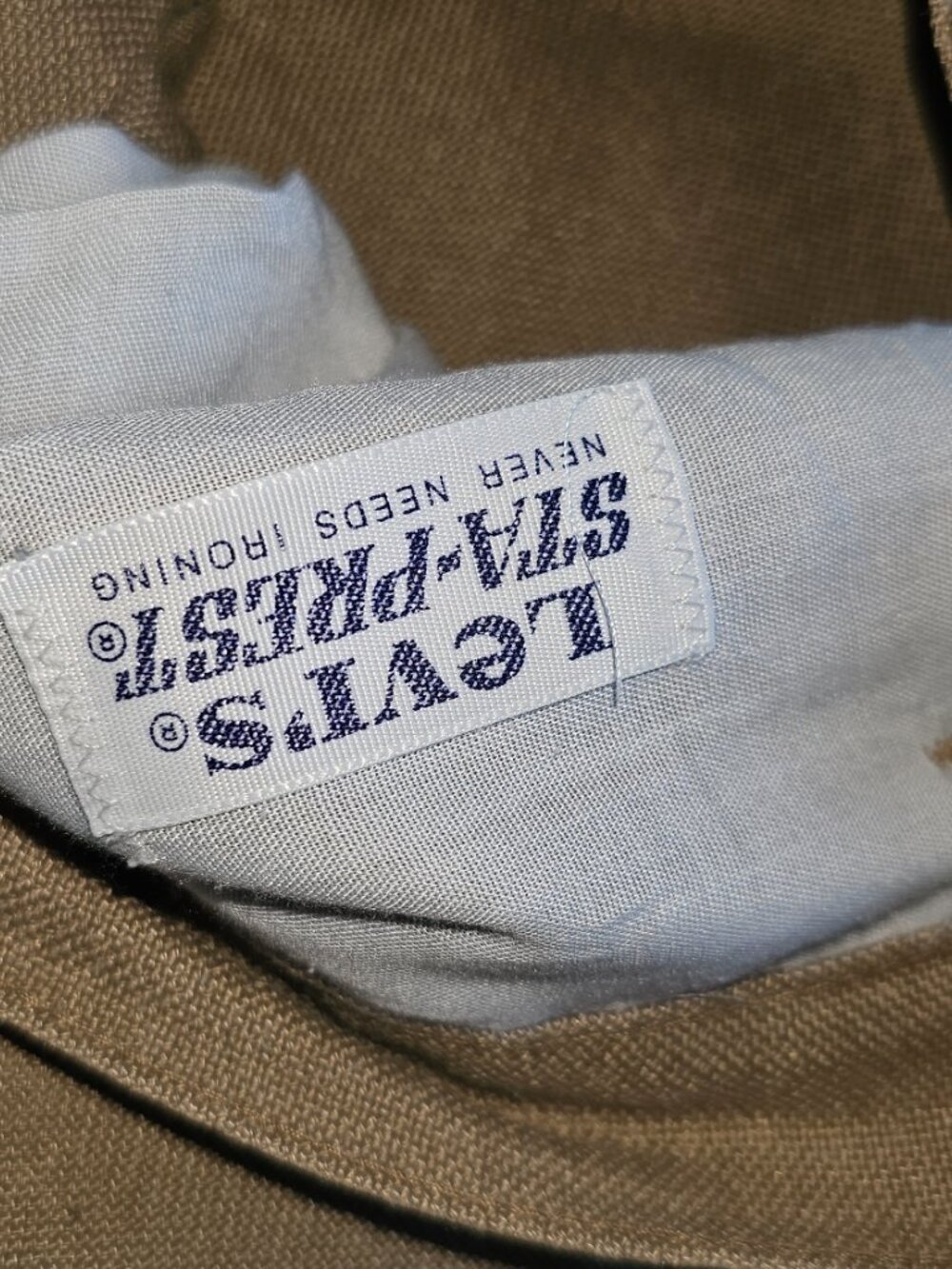Retro Straight Leg Sta-Prest Tailored Trousers - Picture 5 of 5